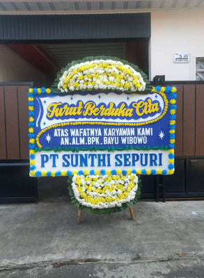 Papan Bunga Duka di Sofifi